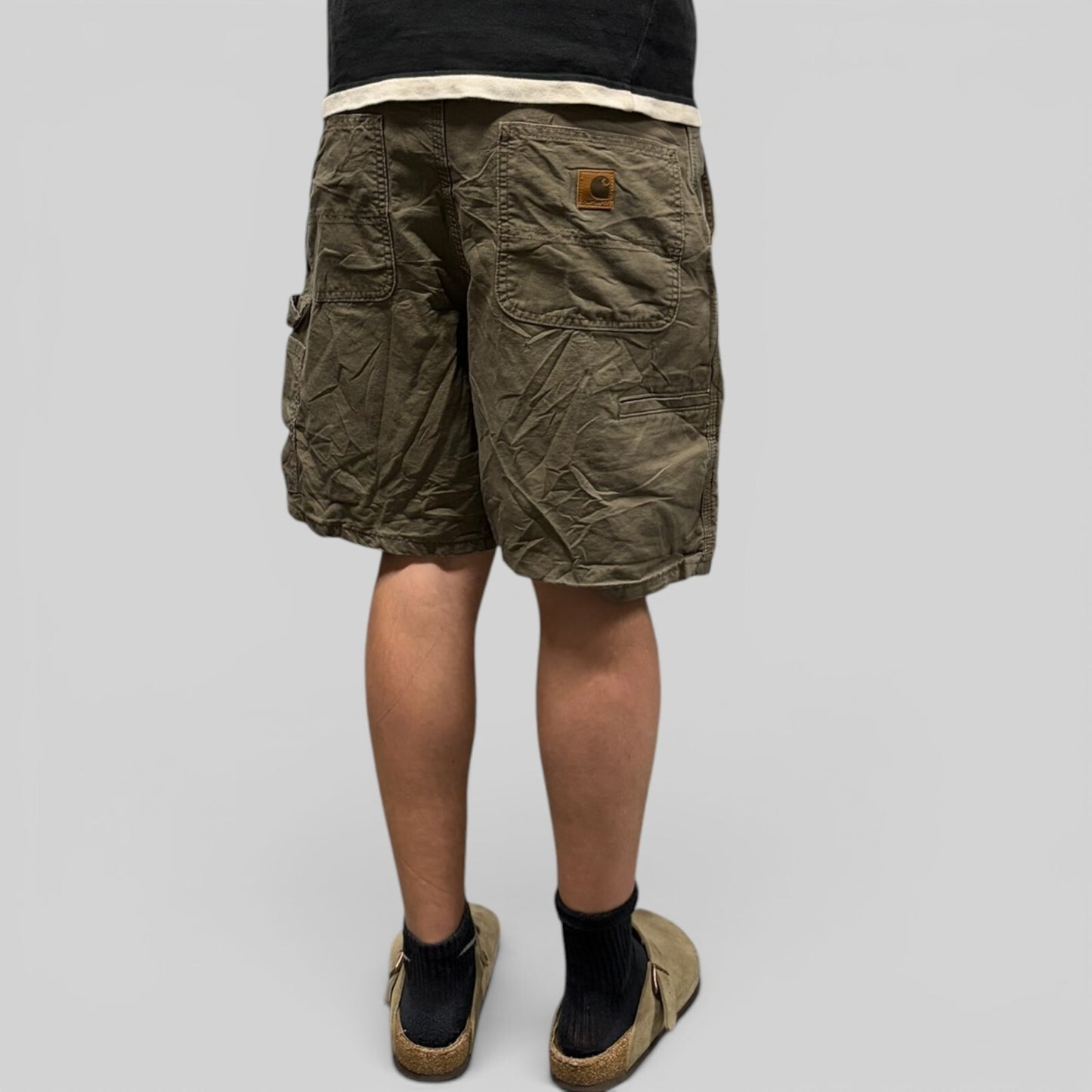Vintage Carhartt baggy carpenter shorts (W34)