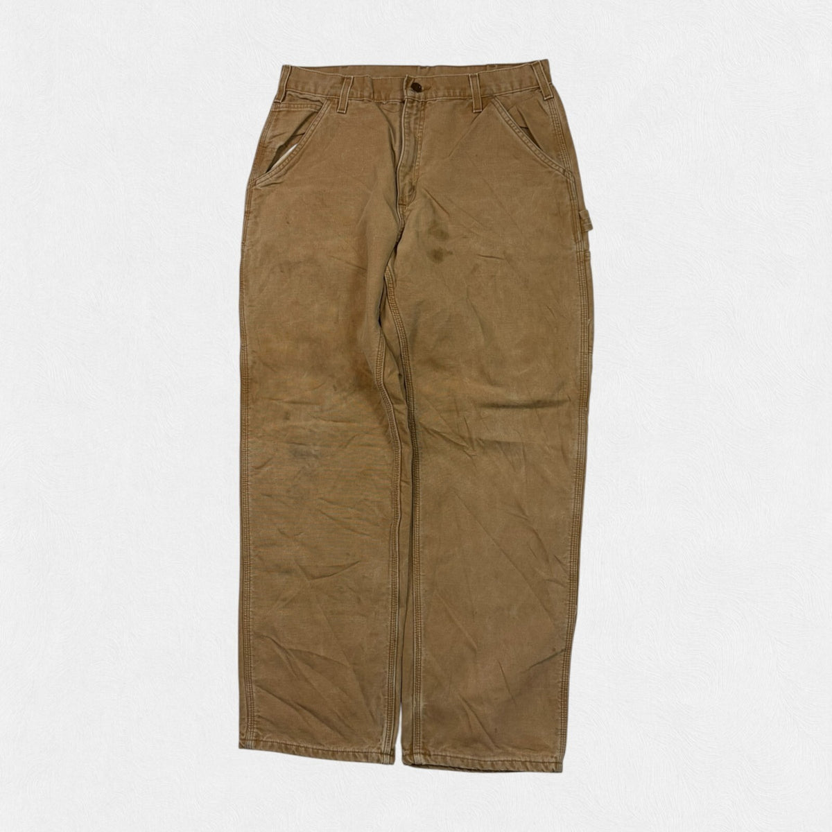 Vintage Carhartt fleece lined baggy carpenter pants (W34)