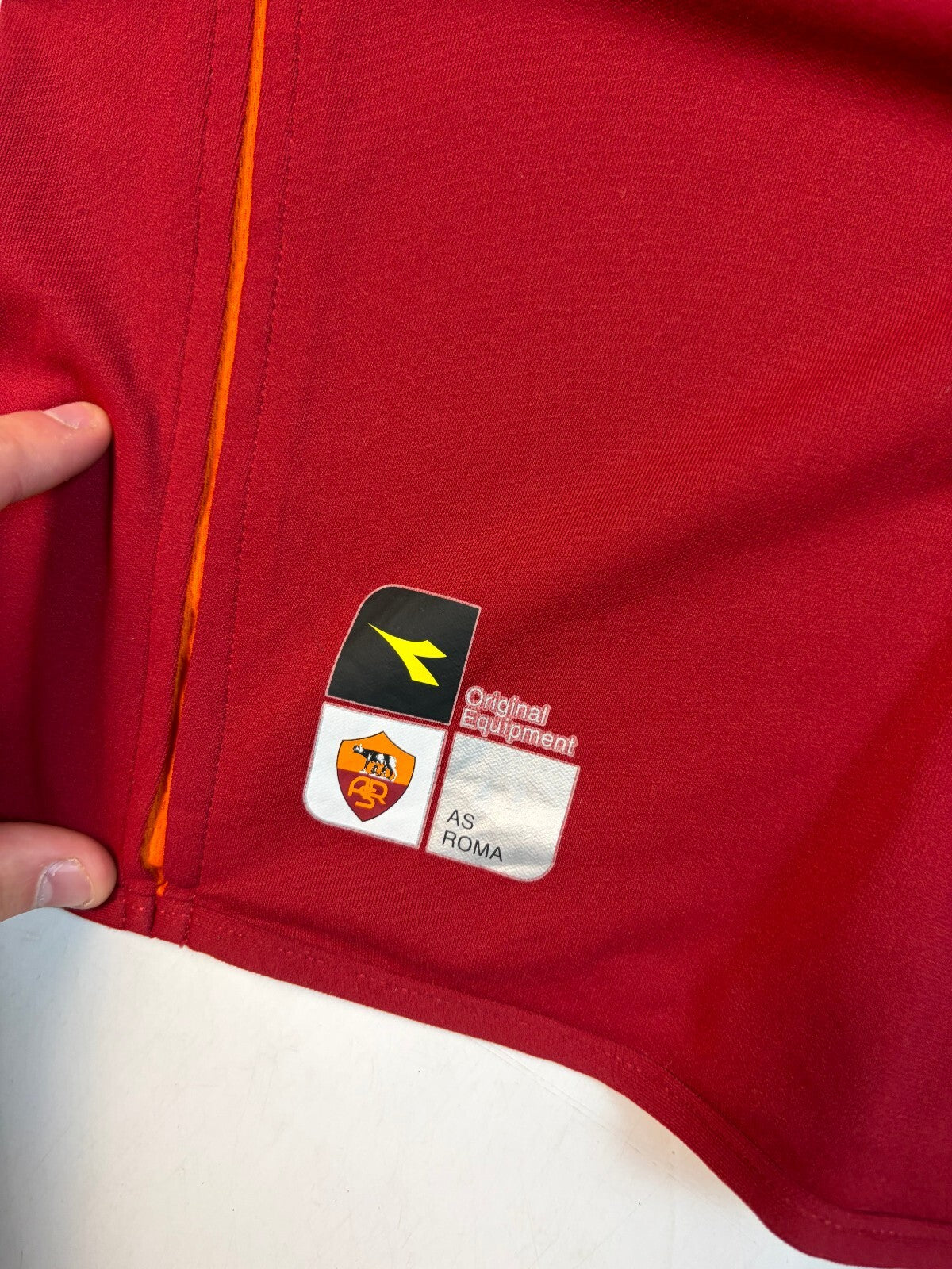 Vintage AS Roma 2003/04 Totti Diadora home football shirt (S)
