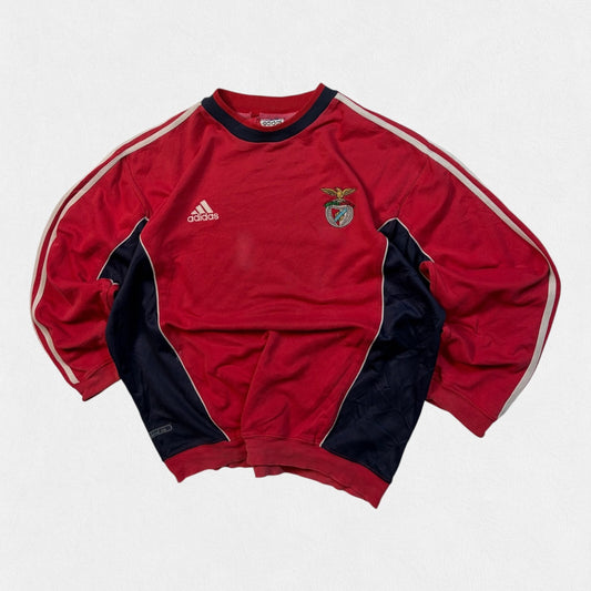 Vintage Benfica 1999/00 Adidas football sweatshirt (L)