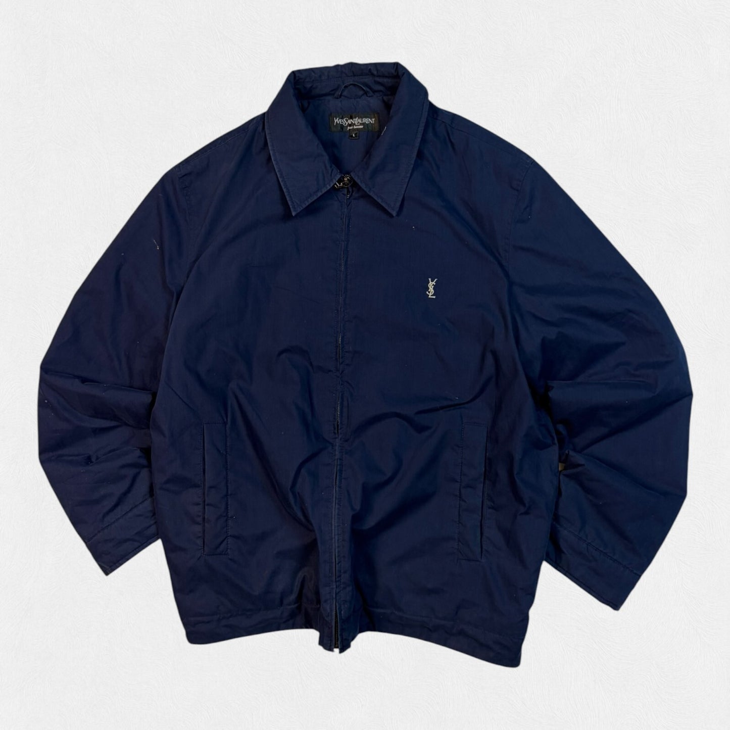 Vintage YSL Yves saint laurent harrington jacket (L)