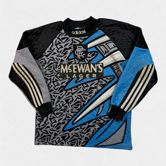 Vintage Rangers 1995/96 Adidas goalkeeper shirt (XS)