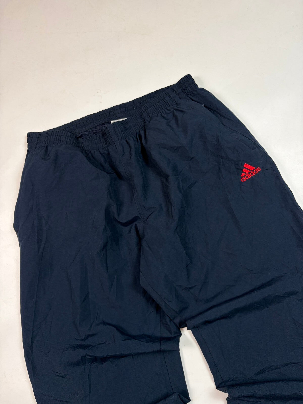 Vintage Y2K adidas cropped baggy track pants (L)