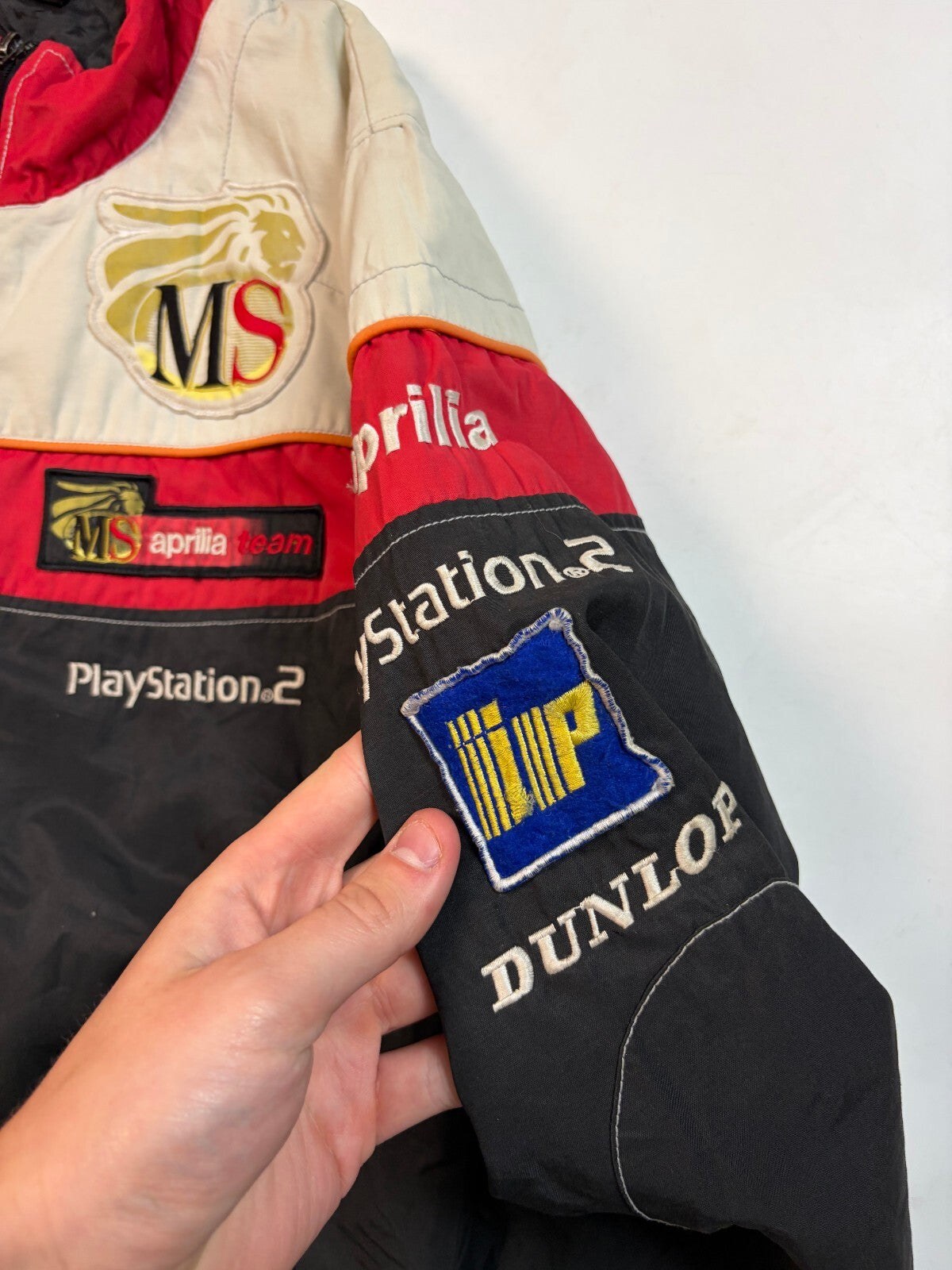 Vintage Aprillia team Playstation racing jacket (M)