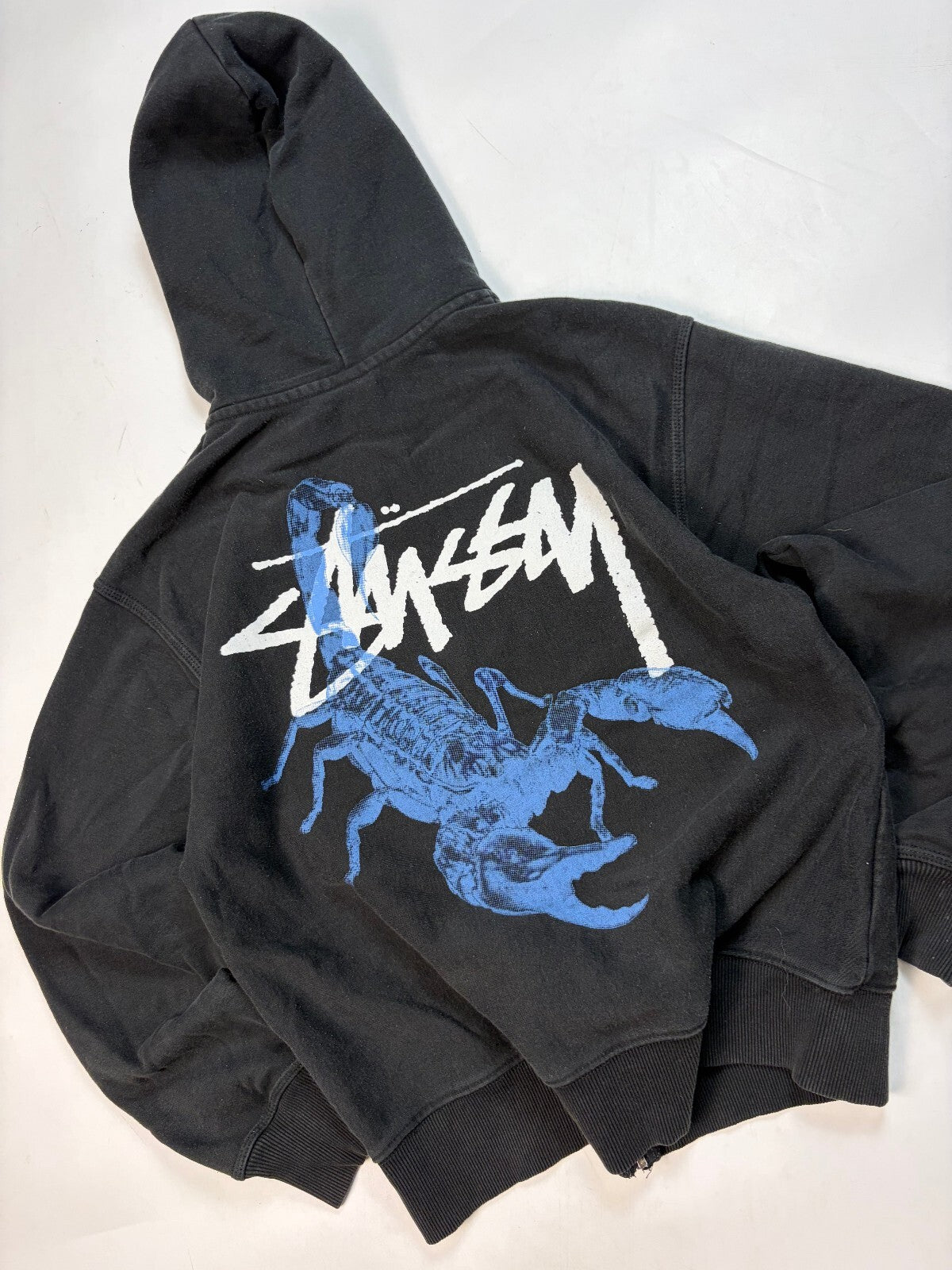 Stussy Scorpion zip up hoodie (S)