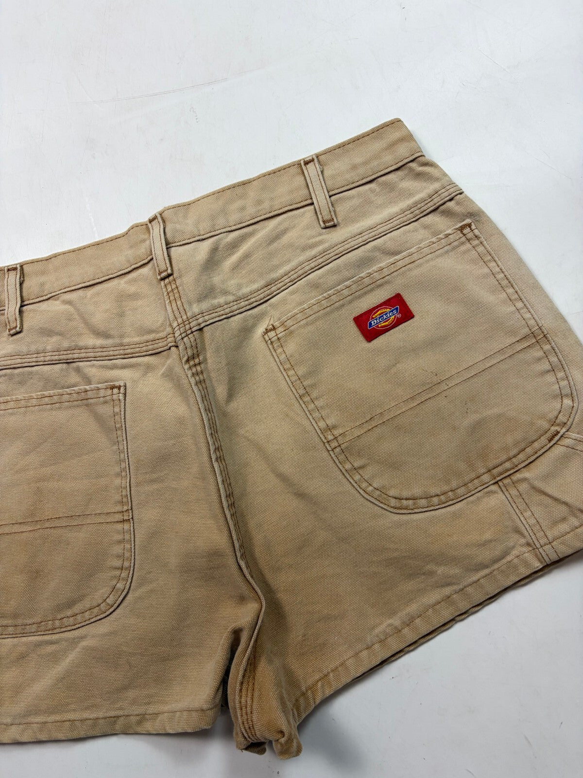 Vintage Dickies baggy carpenter cropped shorts (W36)