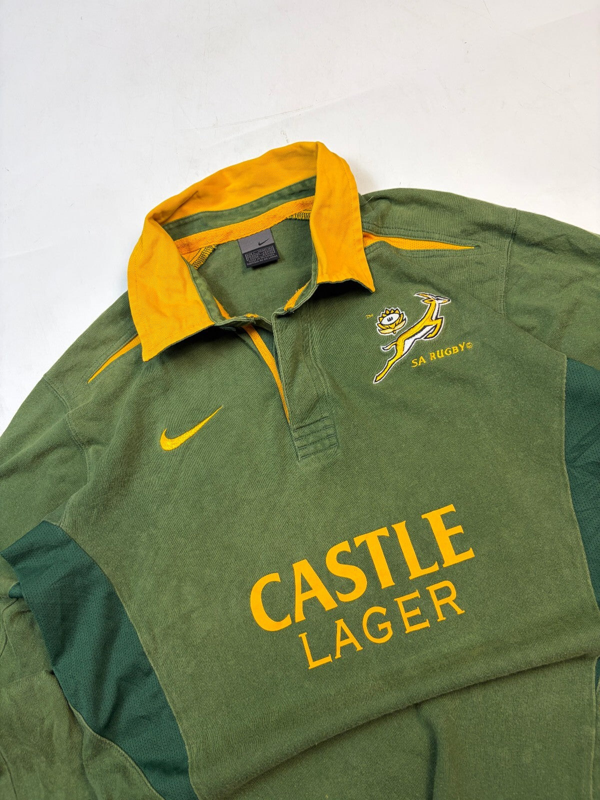 Vintage South Africa 2002/03 Nike rugby shirt (L)
