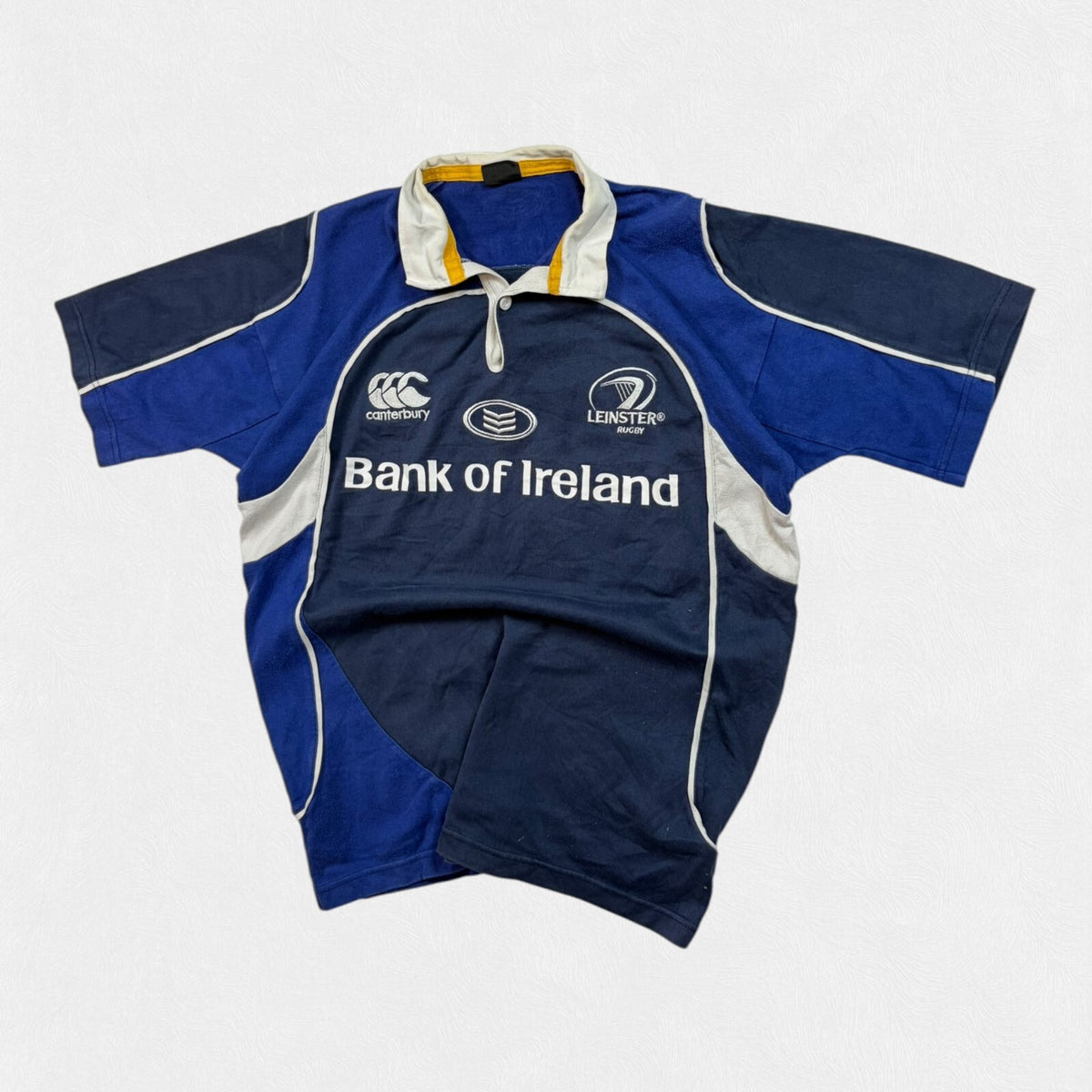 Vintage Leinster 2007/08 Canterbury rugby union shirt (M)