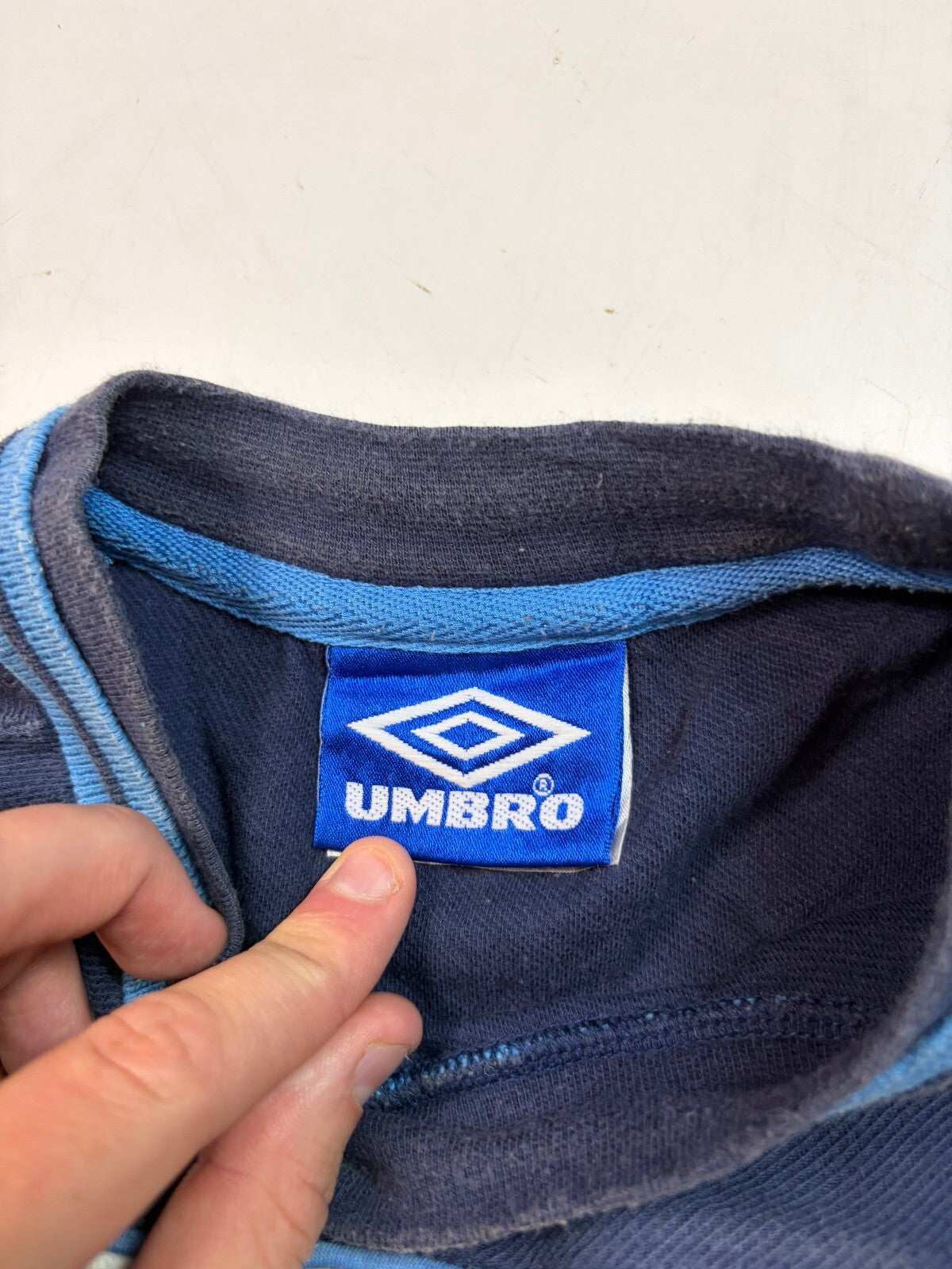 Vintage 90s England Umbro football tee (XL)