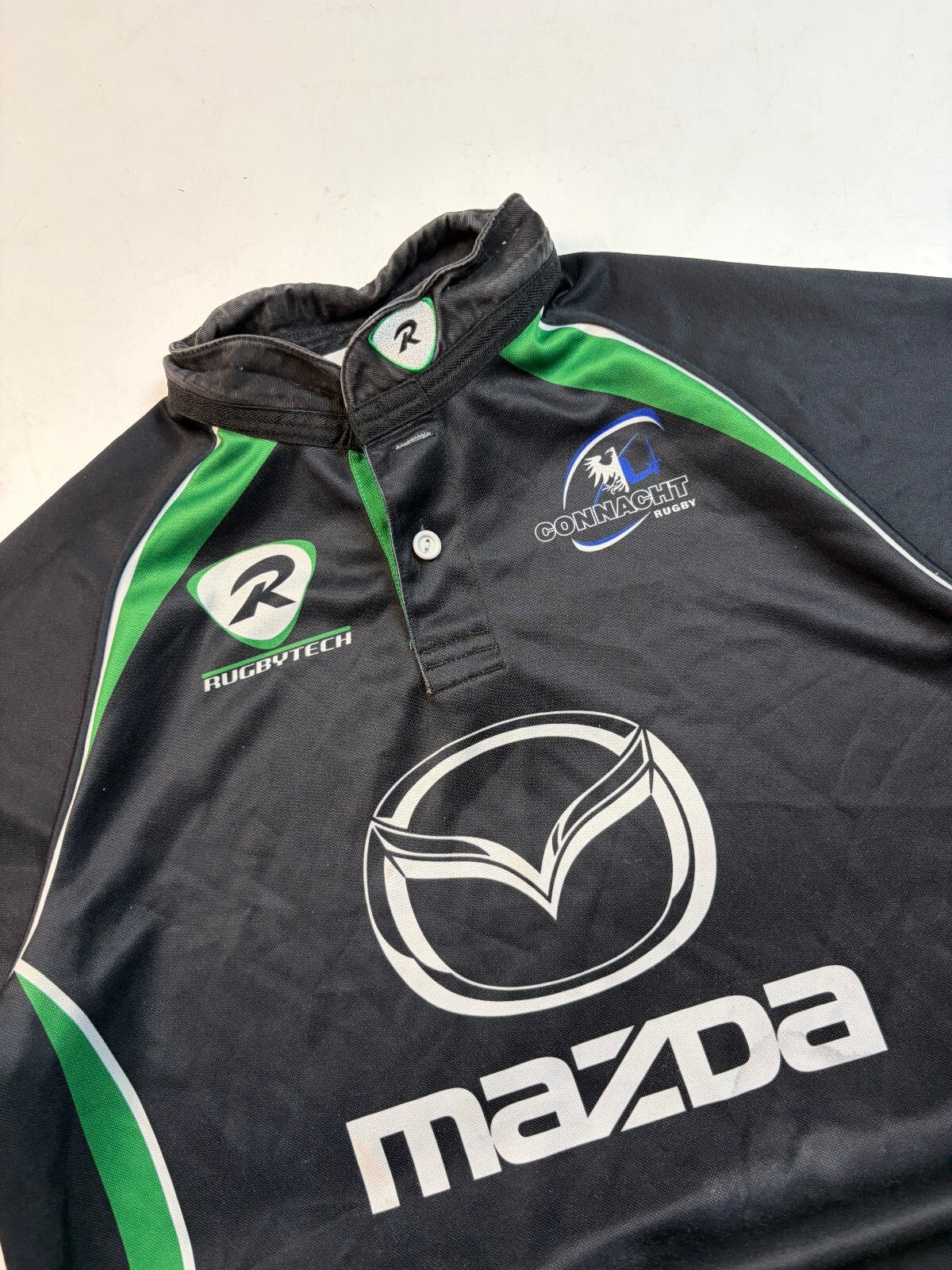 Connacht 2011/12 rugbytech away rugby union shirt (M)