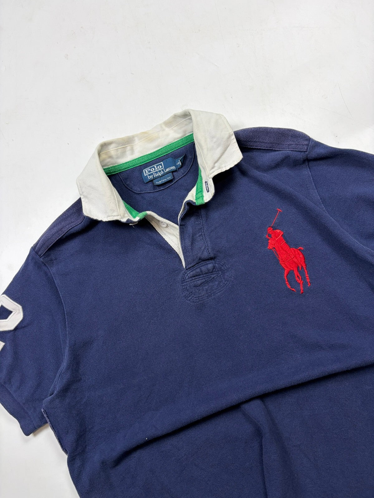 Vintage Ralph Lauren big pony polo shirt (L)