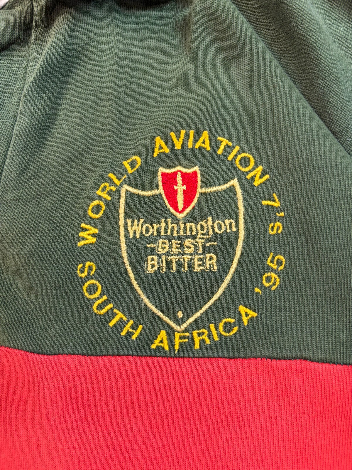 Vintage 90s British Airways world 7s rugby shirt (XL)