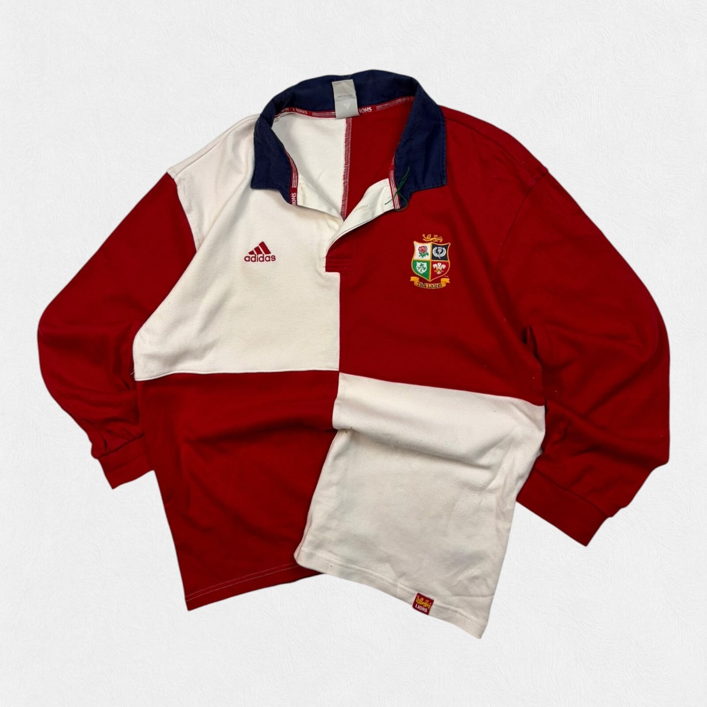 Vintage British & Irish Lions 2005 Adidas supporters rugby shirt (L)