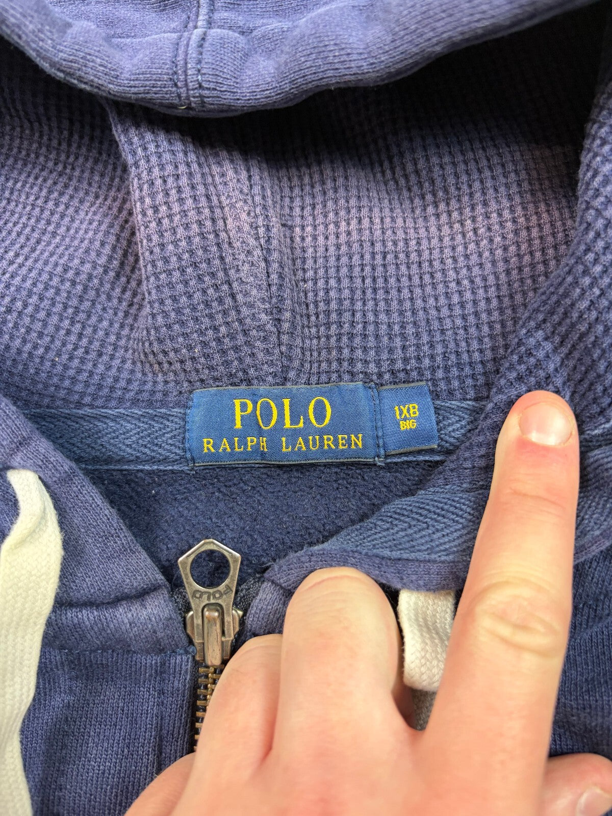 Polo Ralph Lauren full zip hoodie (XL)