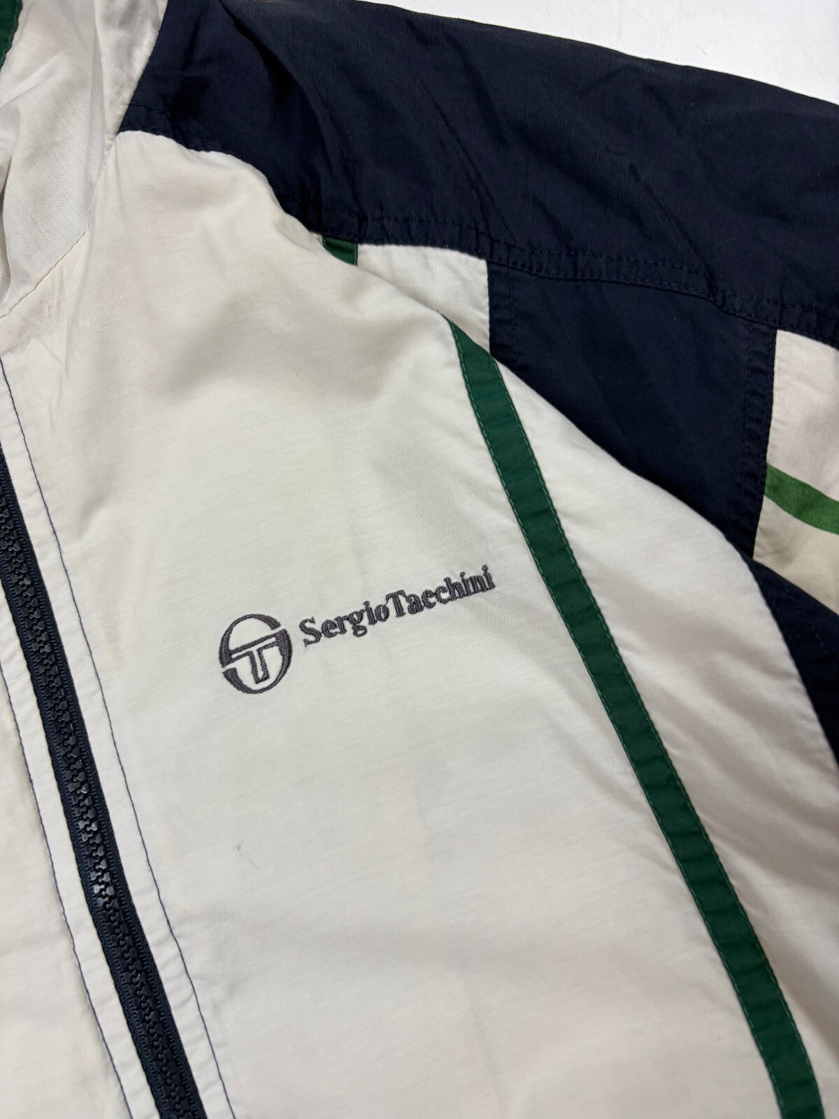Vintage Y2K Sergio Tacchini colour block track jacket (L)