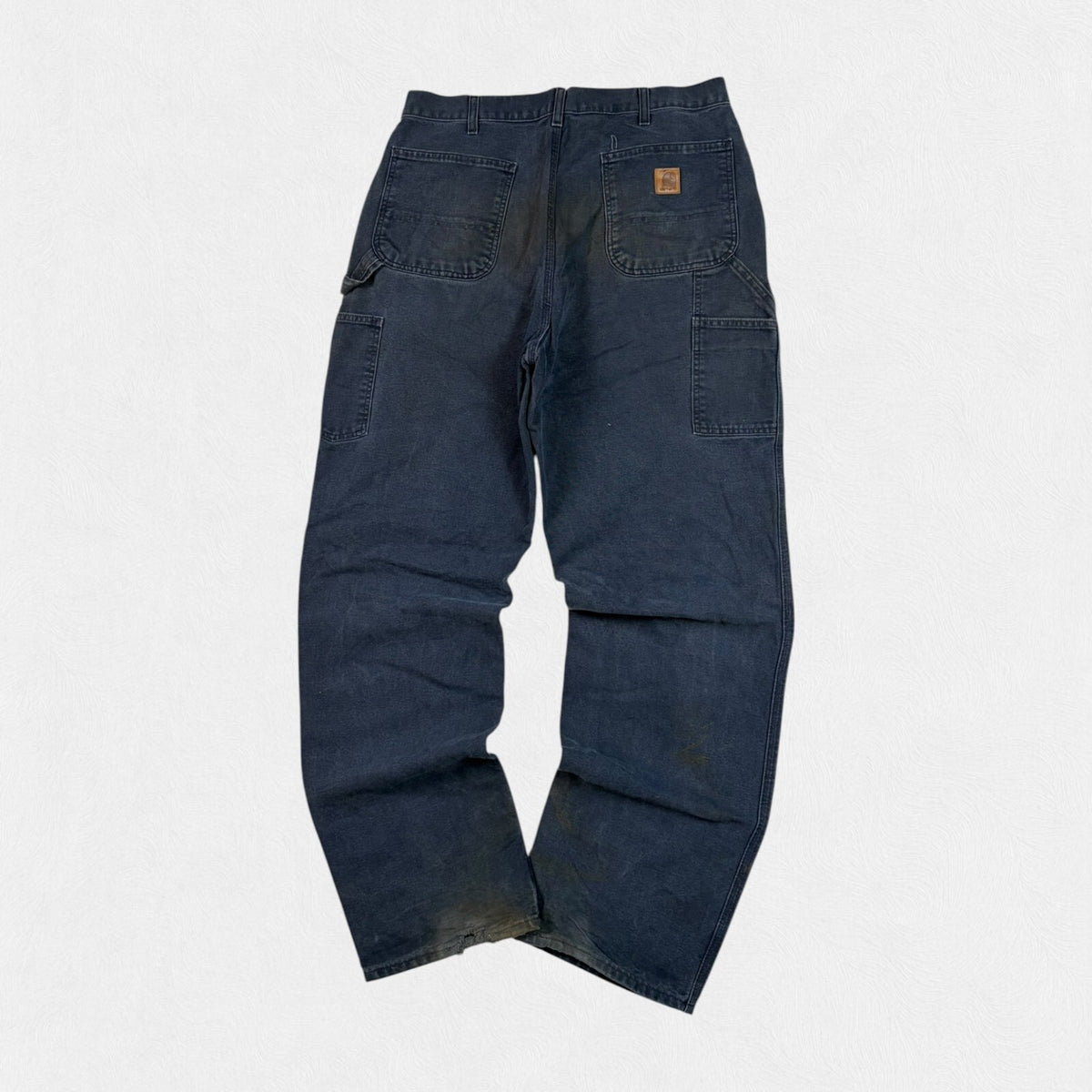 Vintage Carhartt paint splattered baggy carpenter pants (W36)