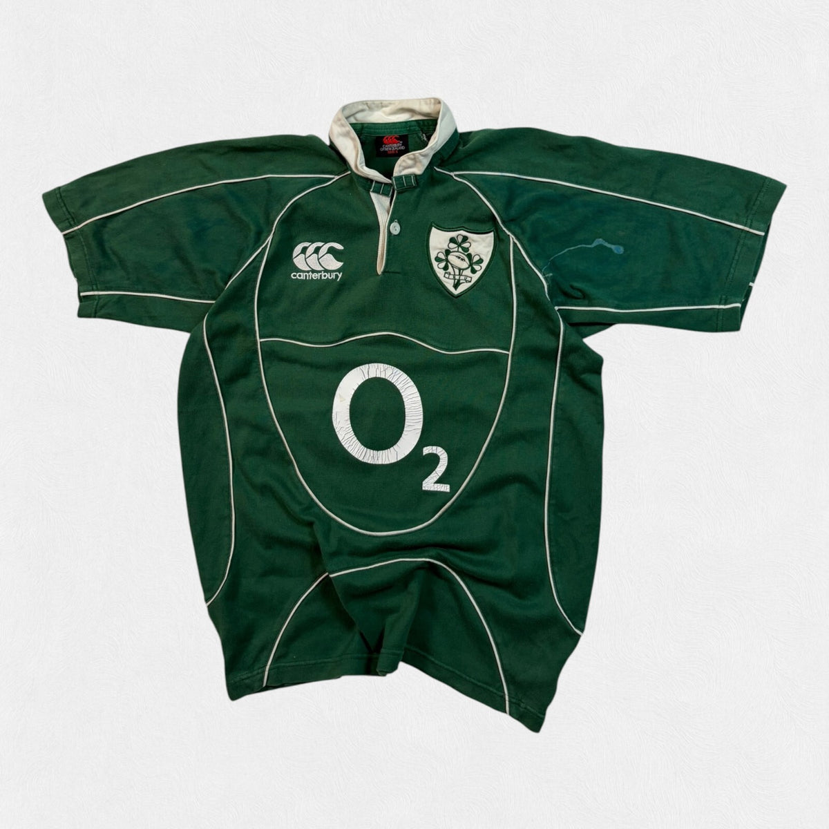 Vintage Ireland 2007/08 Canterbury rugby union shirt (S)