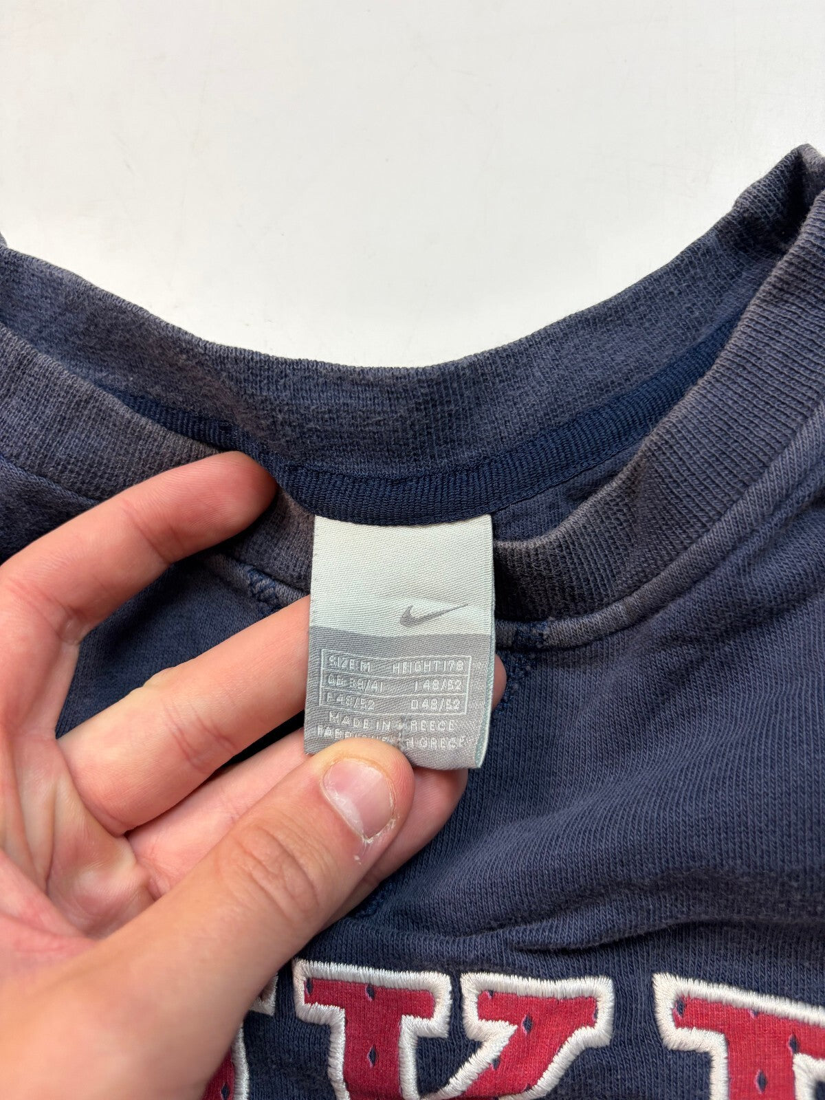 Vintage Nike spell out sweatshirt (M)