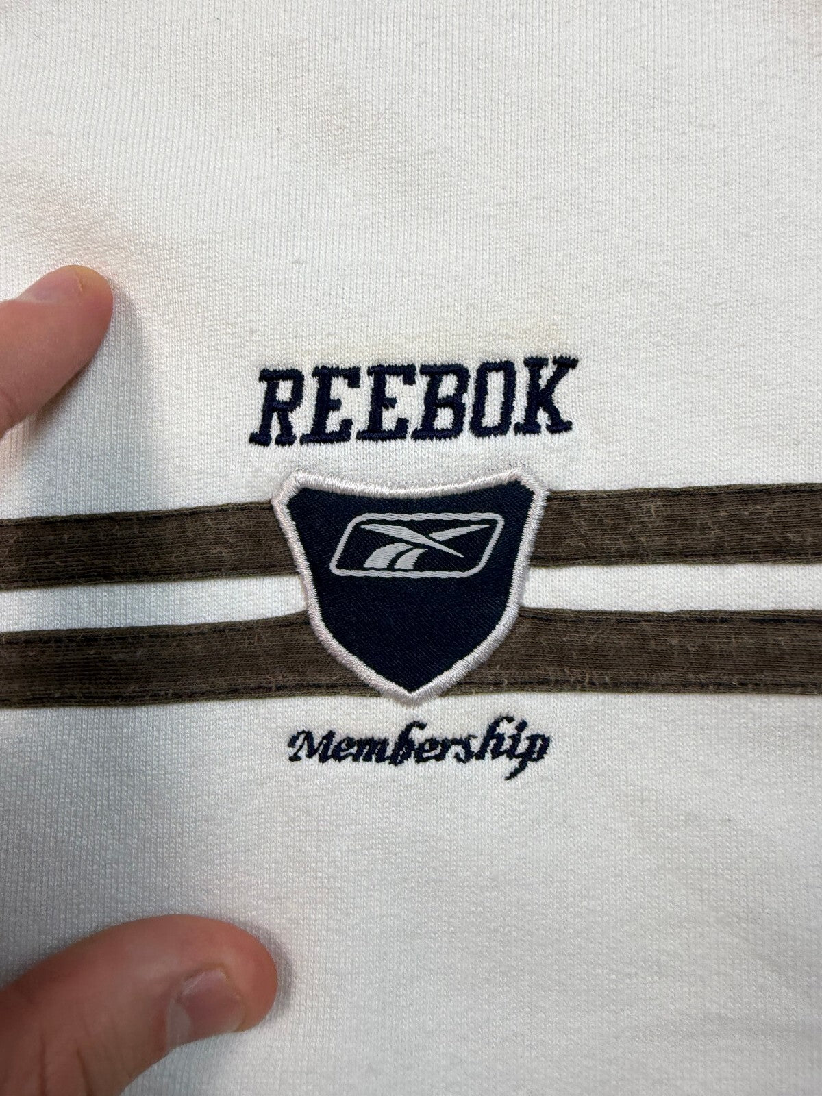 Vintage Y2K Reebok centre logo sweatshirt (XXL)