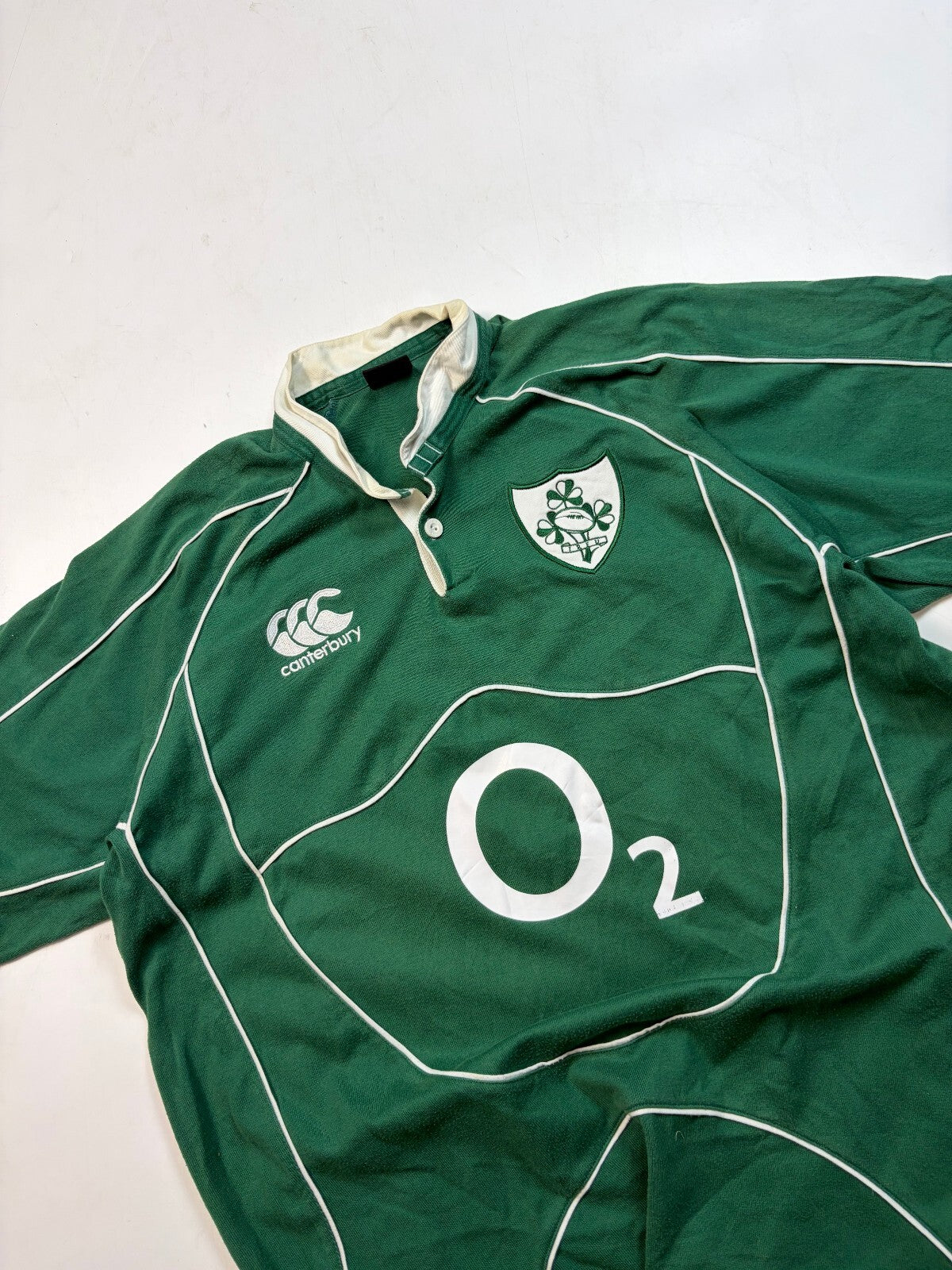 Vintage Ireland 2007/08 Canterbury rugby union shirt (XL)