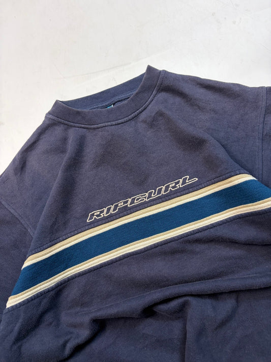 Vintage Y2K Ripcurl spell out sweatshirt (S)