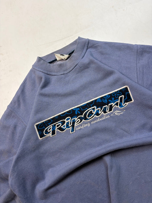 Vintage Y2K Ripcurl surfwear spell out sweatshirt (S)