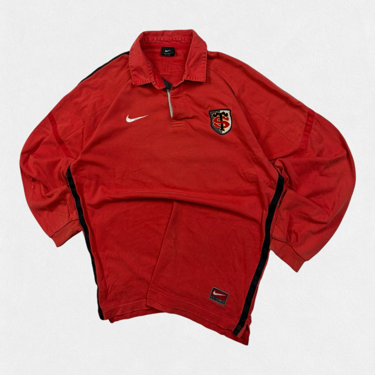 Vintage Stade Toulousain 1999/00 Nike training rugby shirt (L)