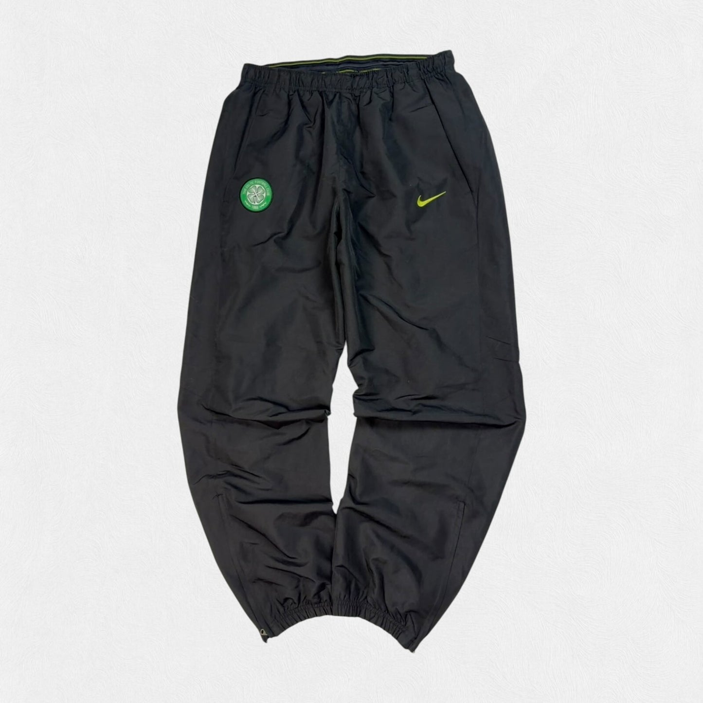 Vintage Celtic 2008/09 Nike football baggy track pants (M)