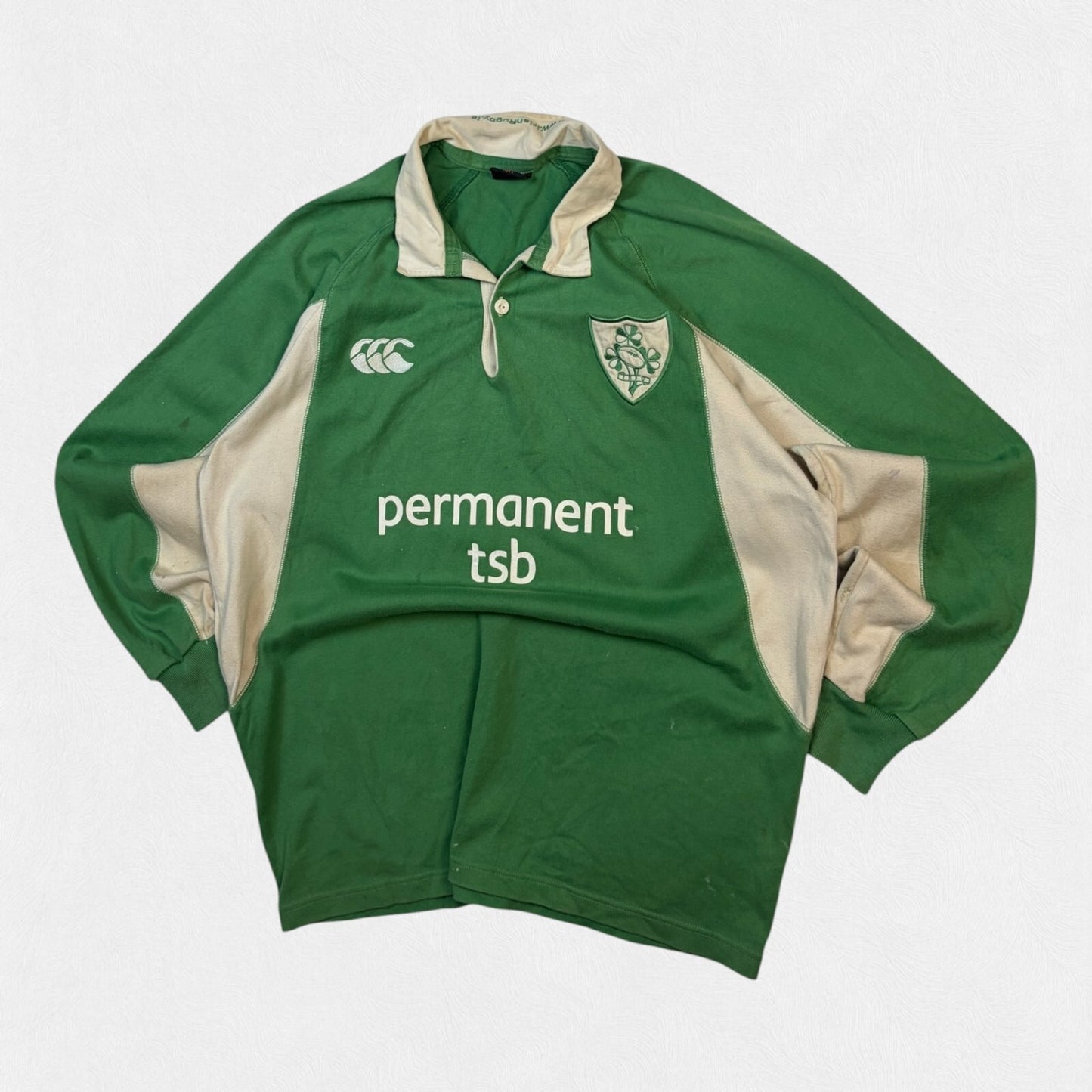 Vintage Ireland 2005/06 Canterbury rugby union shirt (L)