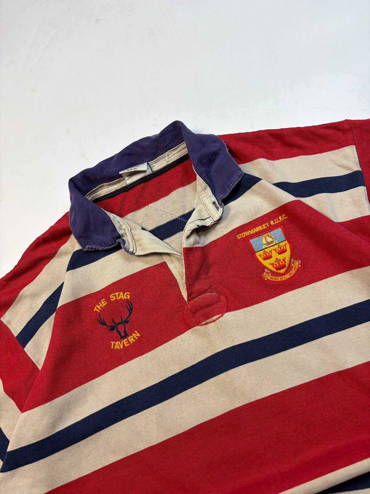 Vintage 90s Stowmarket rugby union shirt (XXL)