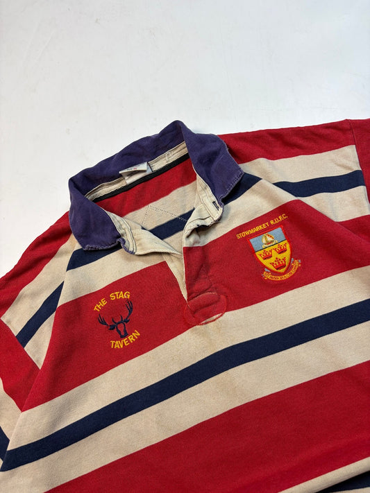 Vintage 90s Stowmarket rugby union shirt (XXL)