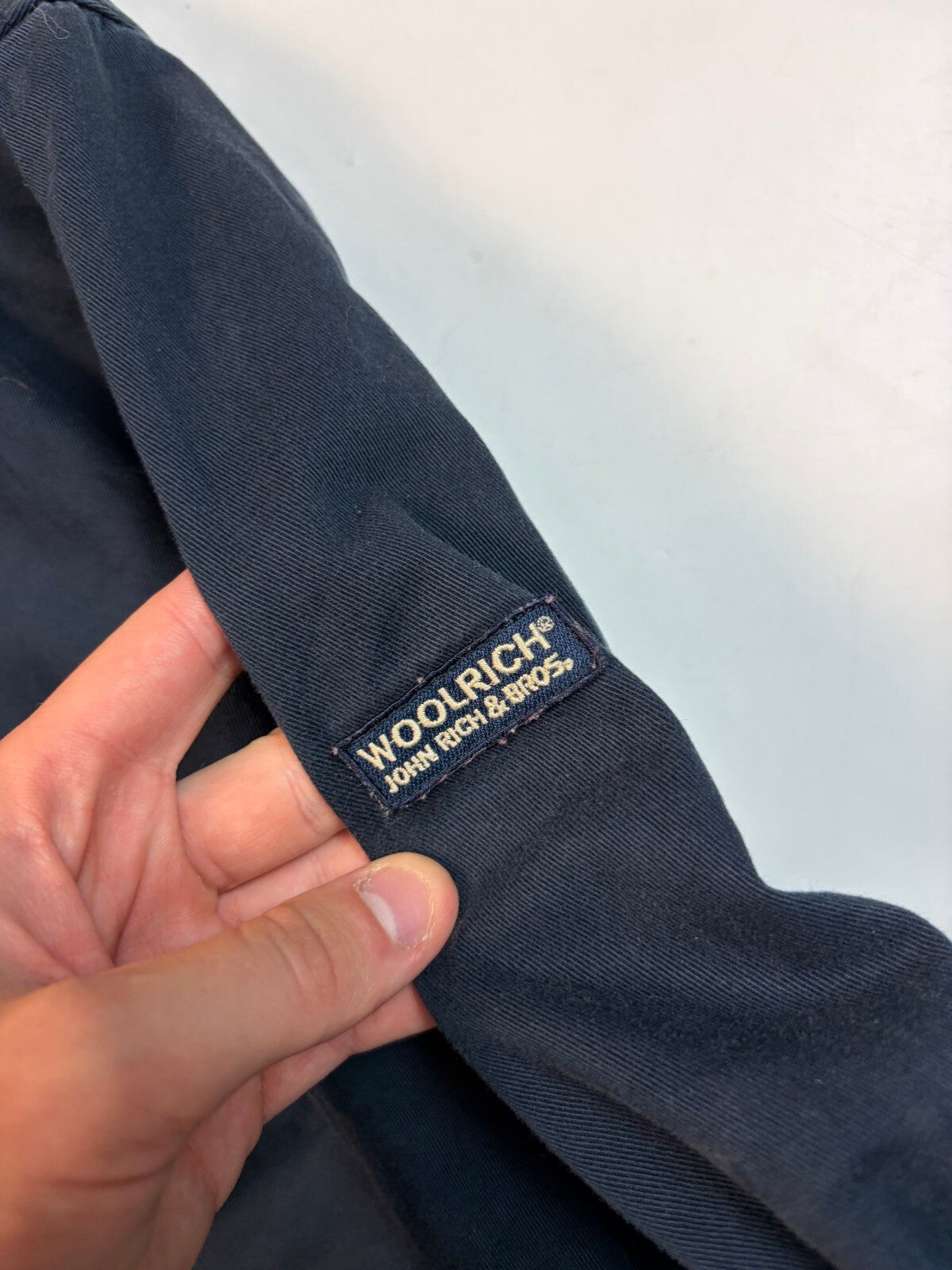 Vintage Woolrich collared harrington jacket (XL)
