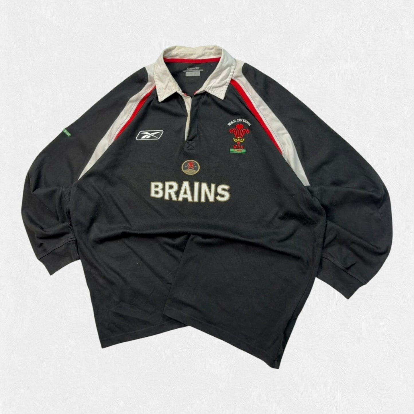 Vintage Wales 2005/06 Reebok anniversary rugby shirt (XXL)