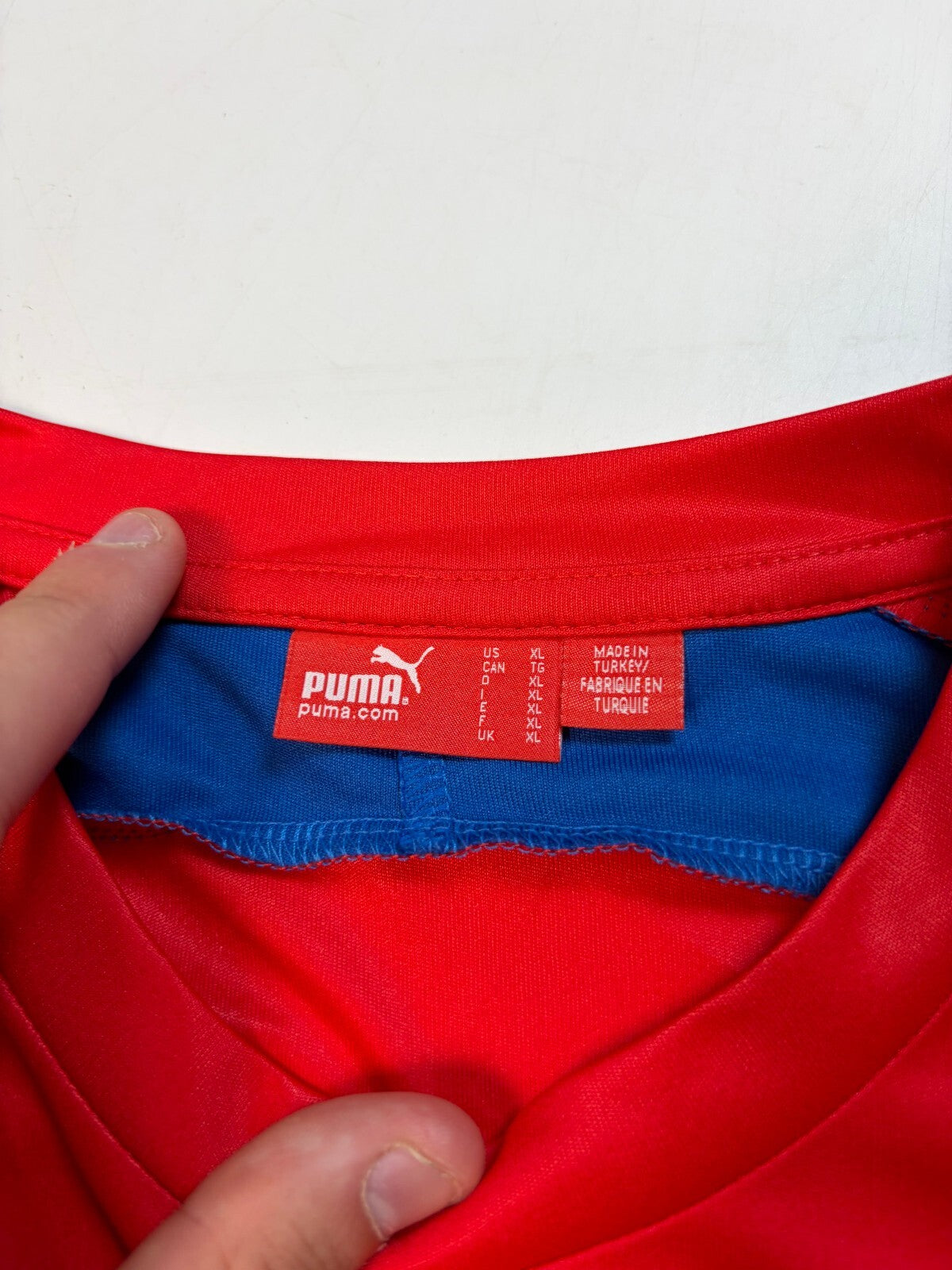Vintage Czech Republic 2006-08 Puma football shirt (XL)