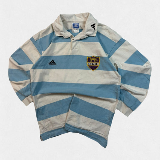 Vintage Argentina 1999/00 Adidas rugby union shirt (S)