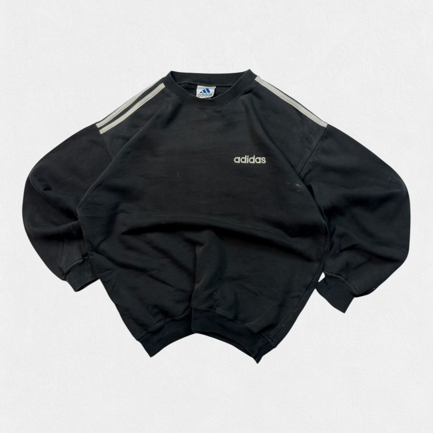 `Vintage 90s adidas side stripe sweatshirt (M)