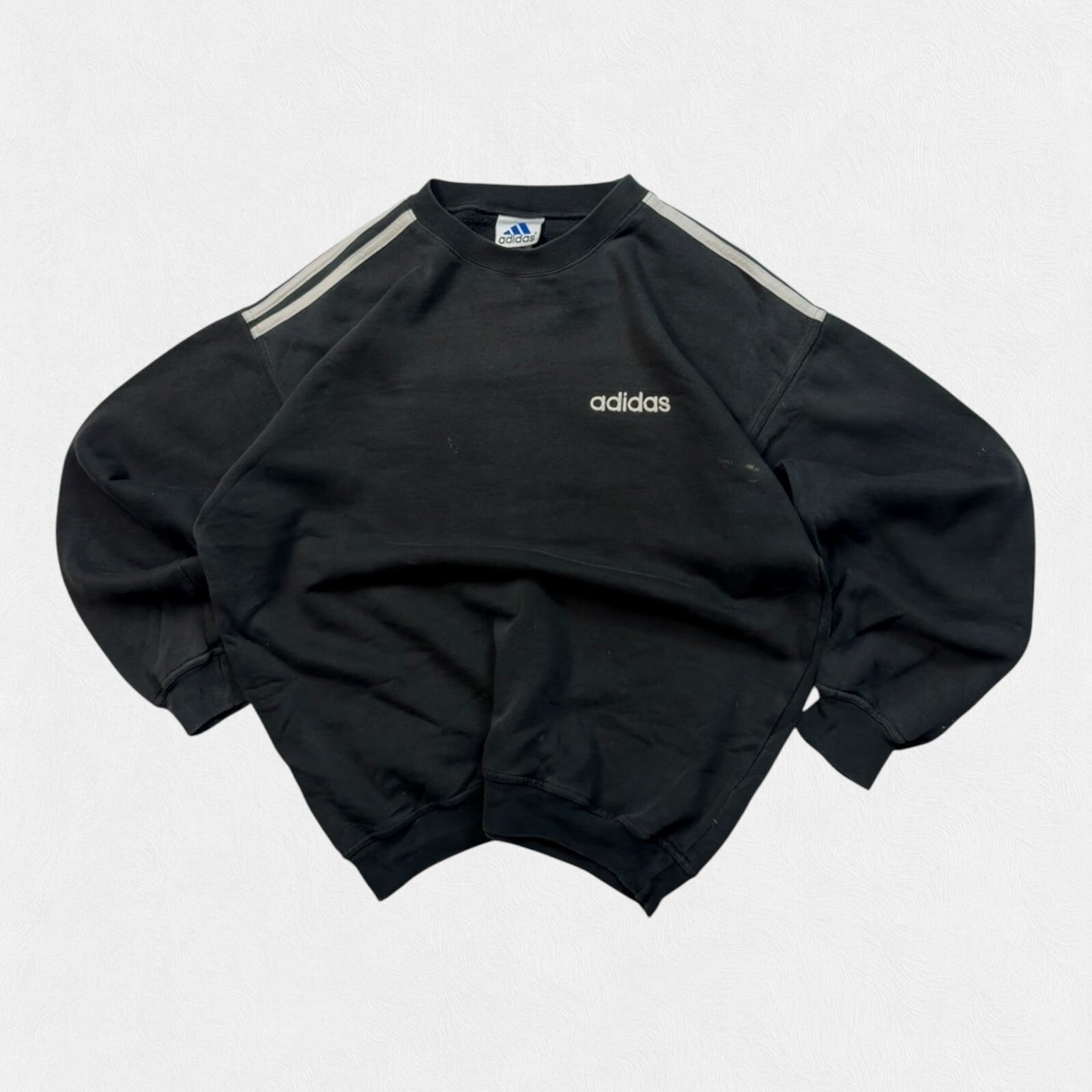 `Vintage 90s adidas side stripe sweatshirt (M)