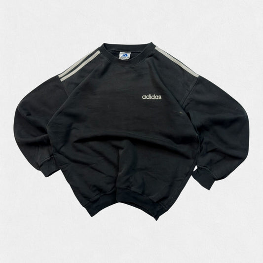`Vintage 90s adidas side stripe sweatshirt (M)