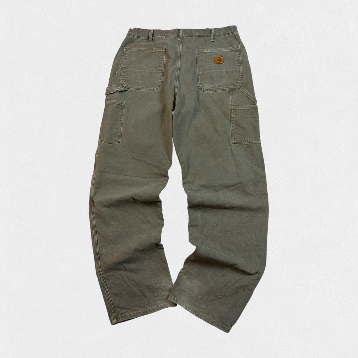 Vintage Carhartt blanket lined baggy carpenter pants (W36)