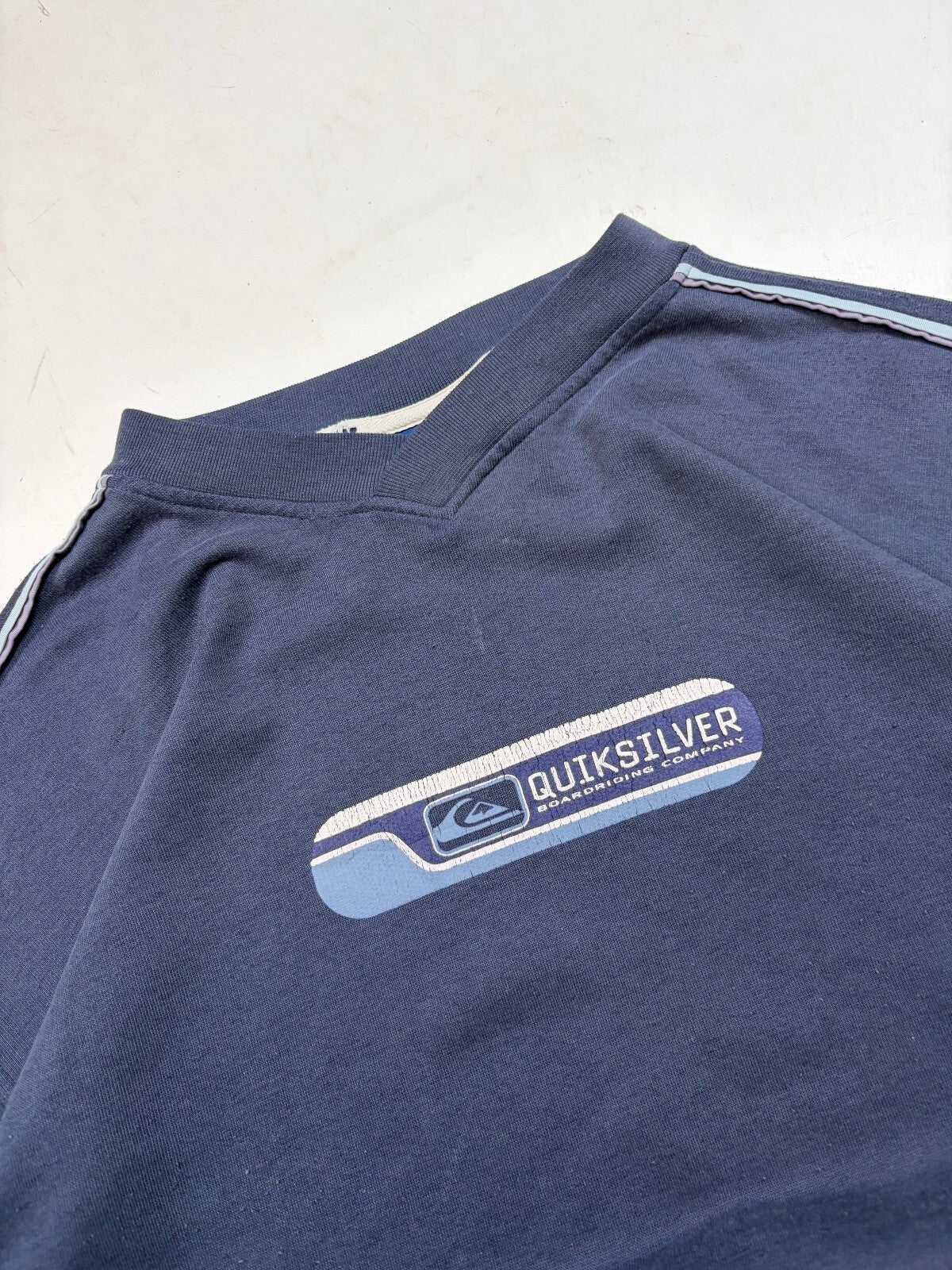 Vintage Y2K Quiksilver spell out sweatshirt (XL)