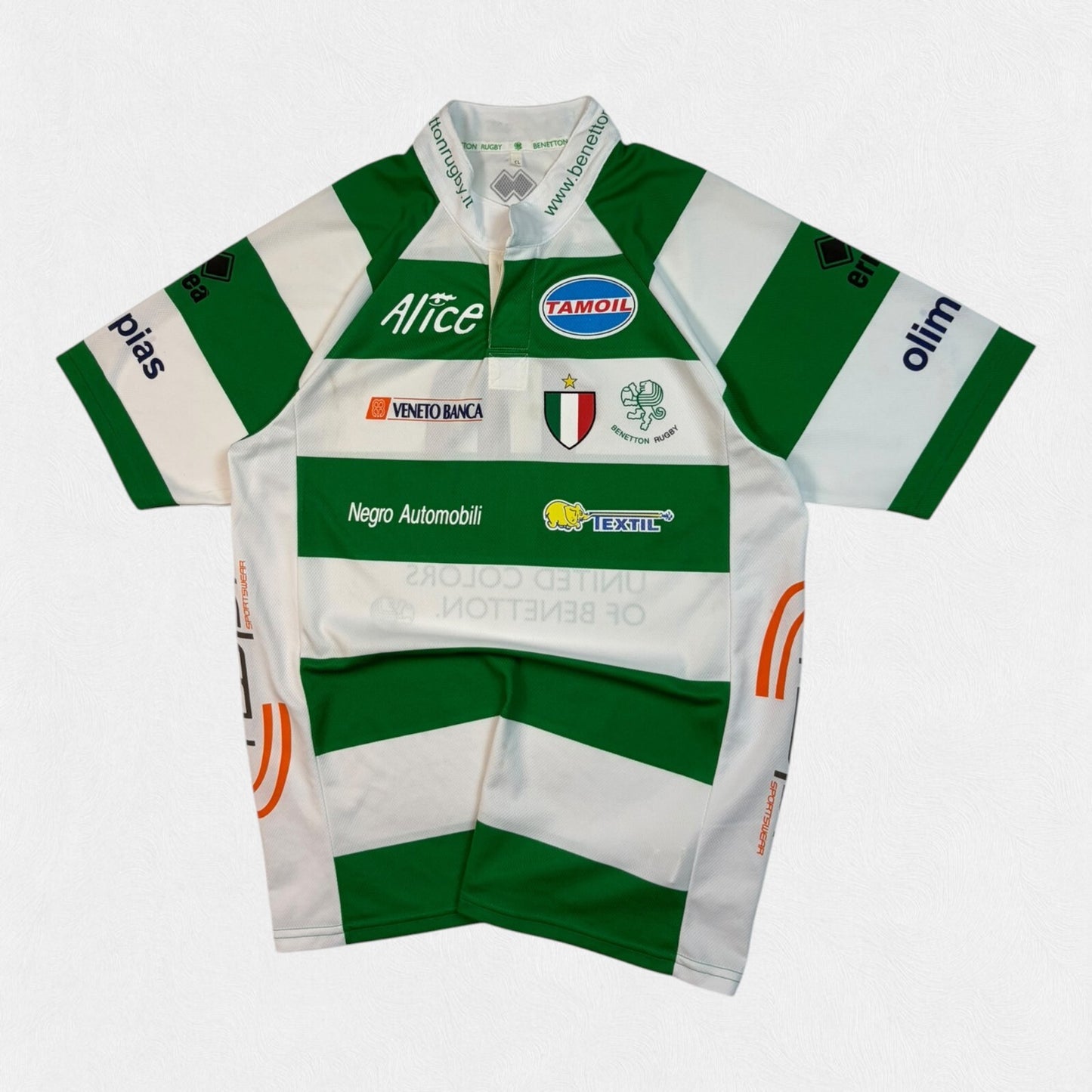 Vintage Benetton Treviso 2006/07 rugby union shirt (XL)