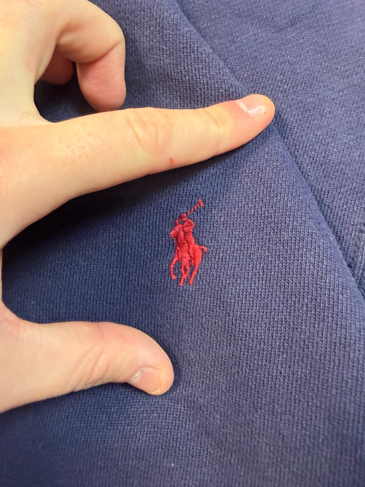 Vintage Polo Ralph Lauren full zip hoodie (M)
