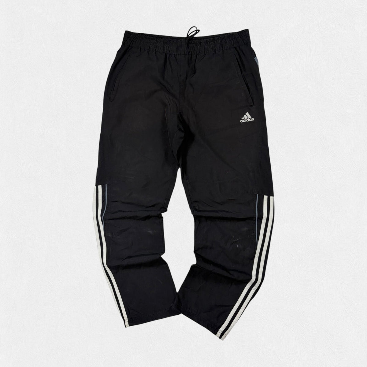 Vintage Y2K Adidas side stripe full tracksuit set (S)