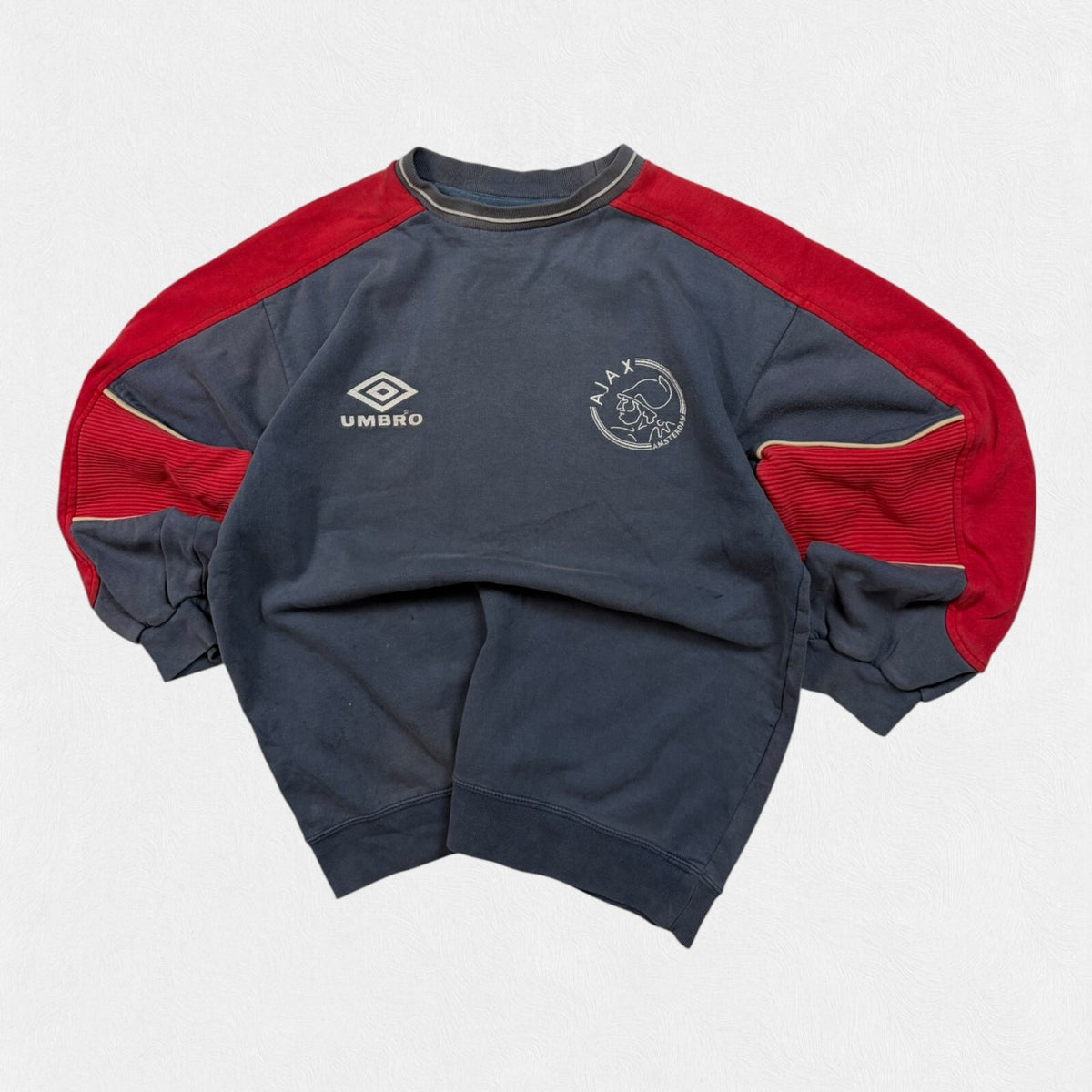 Vintage 90s Ajax Umbro football sweatshirt (S)