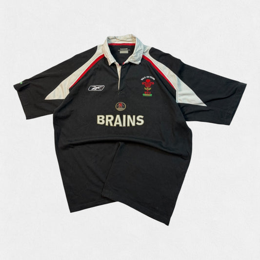 Vintage Wales 2005/06 Reebok anniversary rugby shirt (XL)