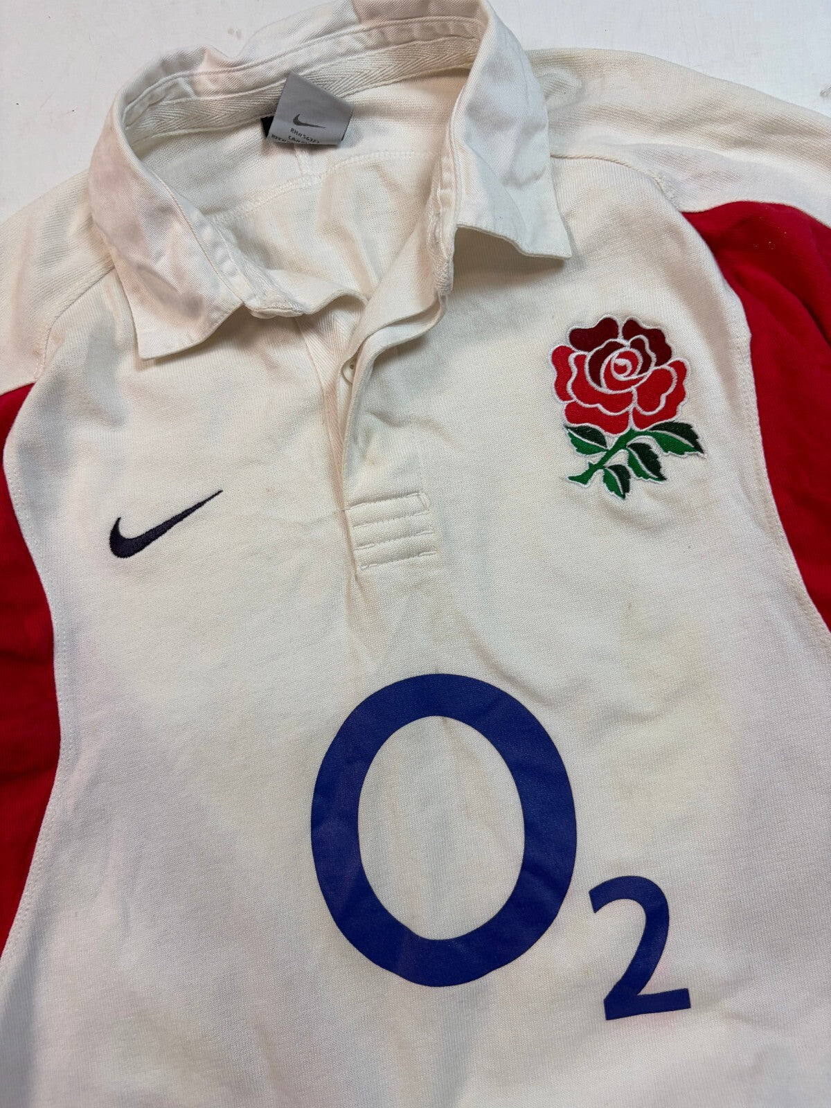 Vintage England 2005-07 Nike home rugby union shirt (S)