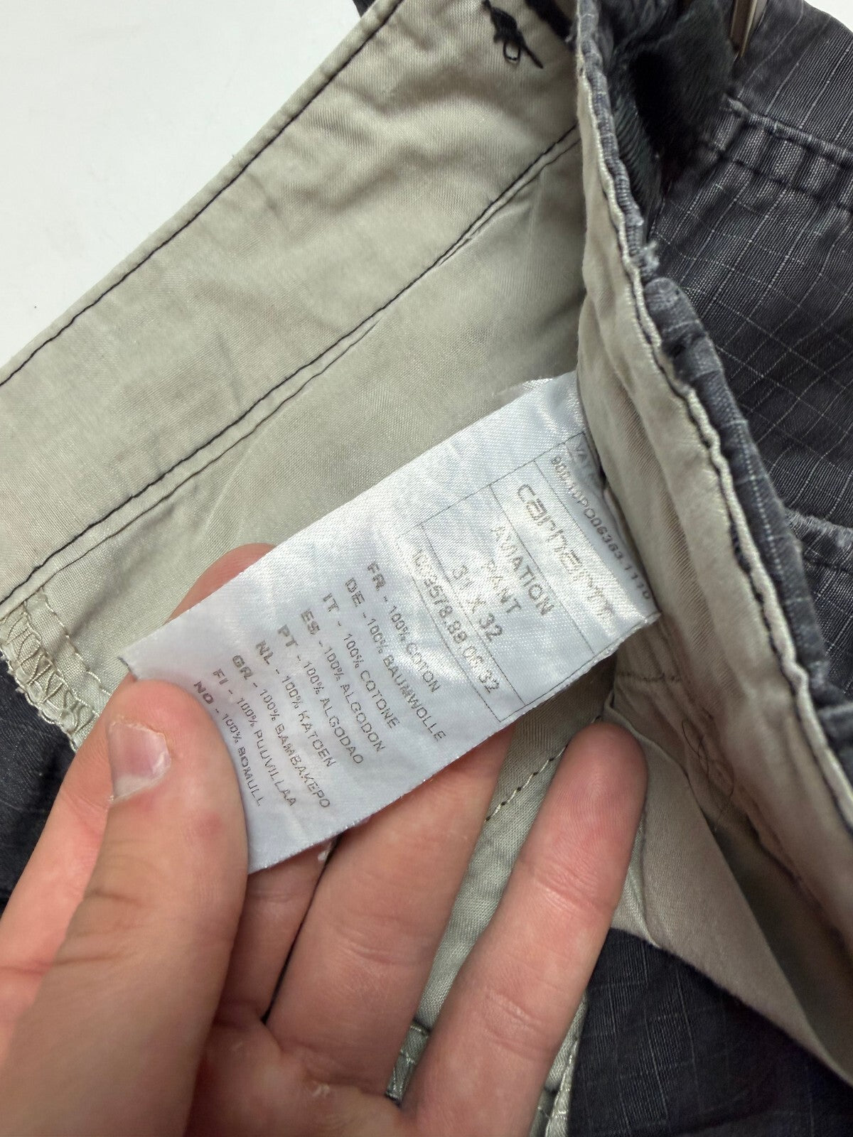 Carhartt aviation baggy cargo pants (W31)