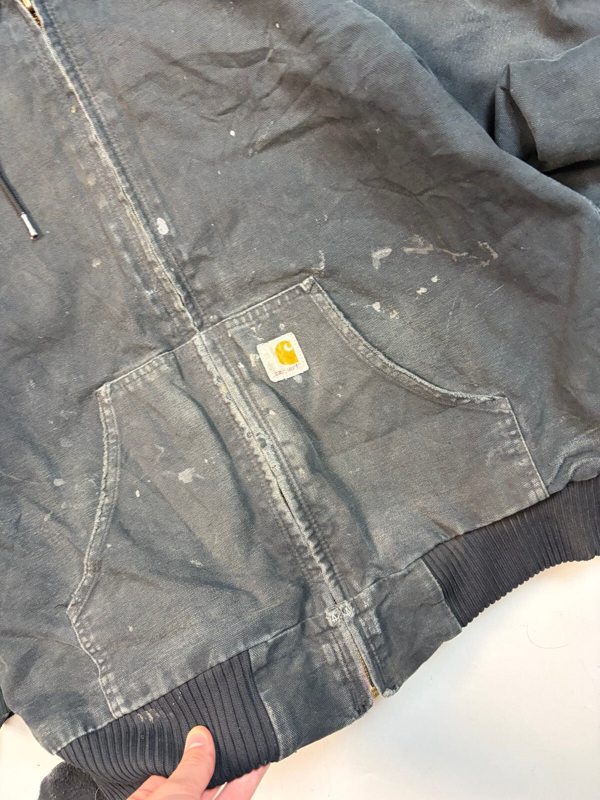 Carhartt workwear hooded active jacket (M)