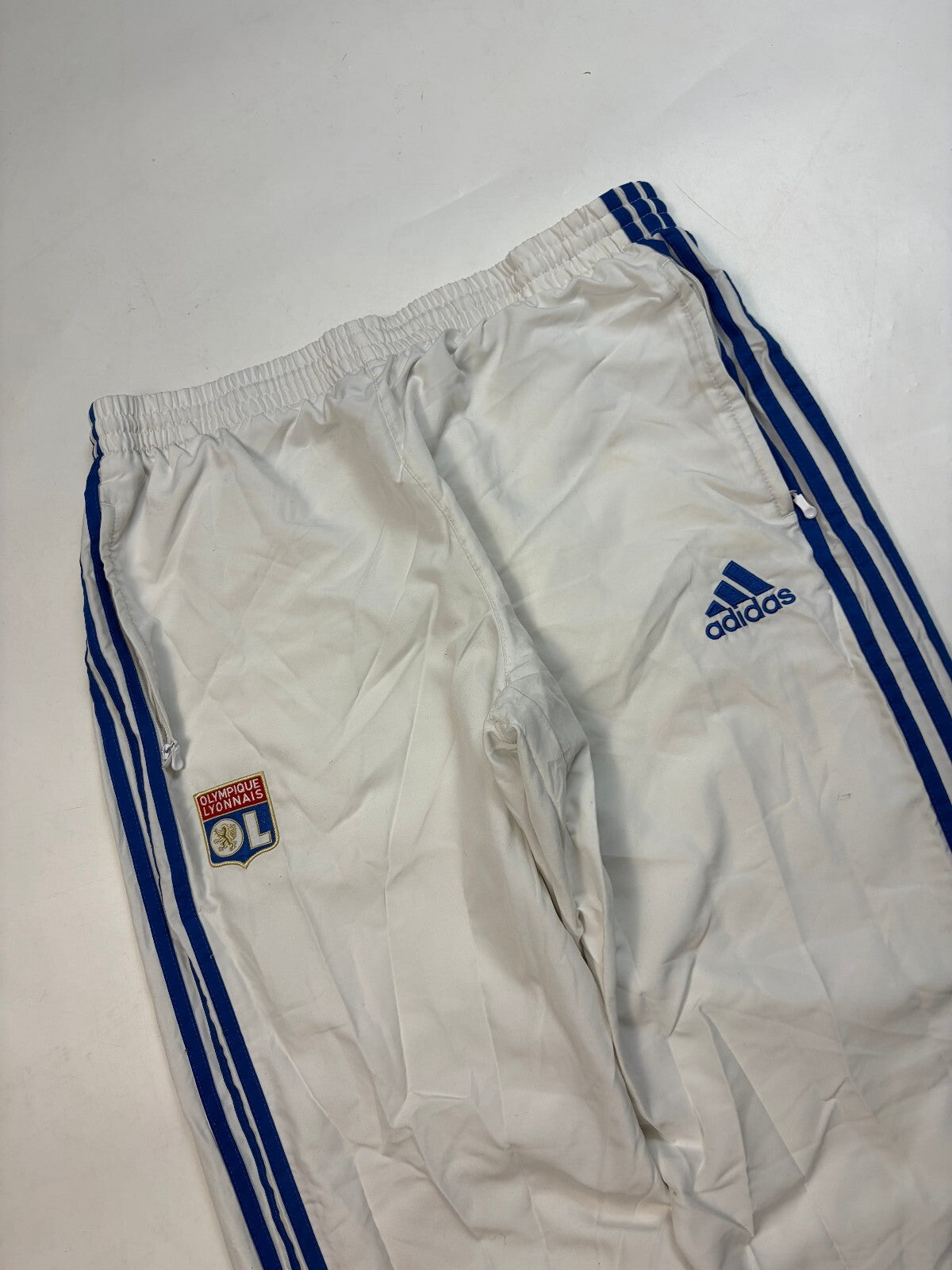 Olympique Lyon 2012/13 Adidas baggy track pants (L)