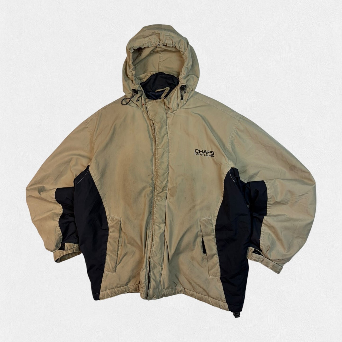 Vintage Chaps Ralph Lauren hooded insulated jacket (L)